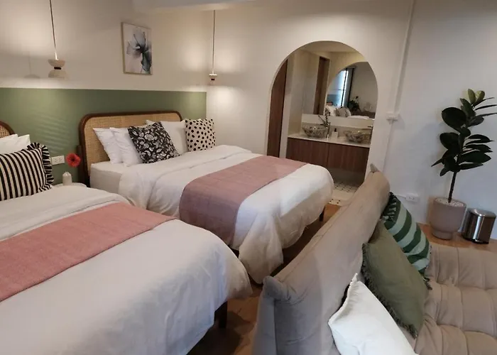 아파트 The Shantipan Jasmine - Cozy Retreat 400m From Bts Station 방콕